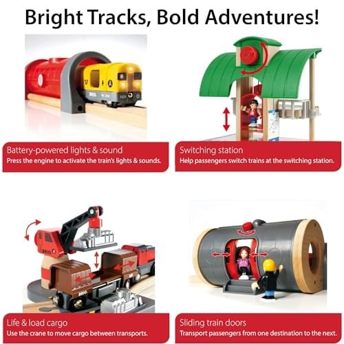BRIO Delüks Tren Yolu Seti