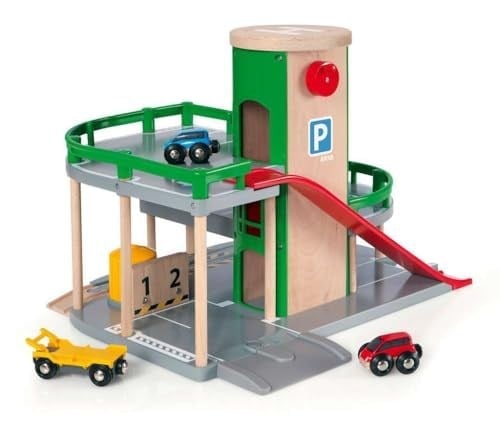 BRIO GmbH Brio World 33204 – Parkhaus, sokak ve raylar