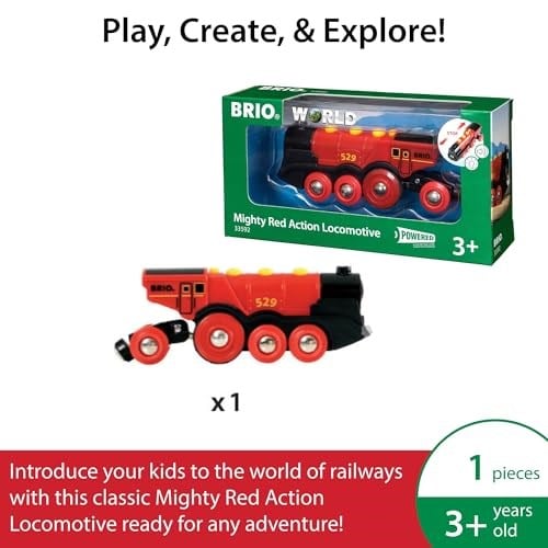 Brio - Kırmızı Lokomotif - 33592