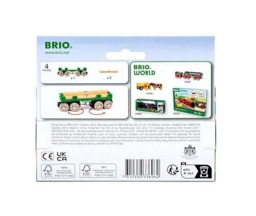 BRIO Odun Yükleme Vagonu