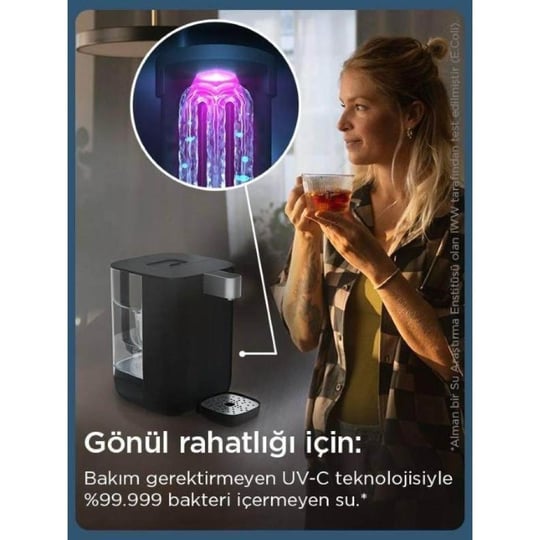 Brita BRITA Cube Tezgah Üstü Su Arıtma Cihazı – Siyah (4,0 L) 4006387136734