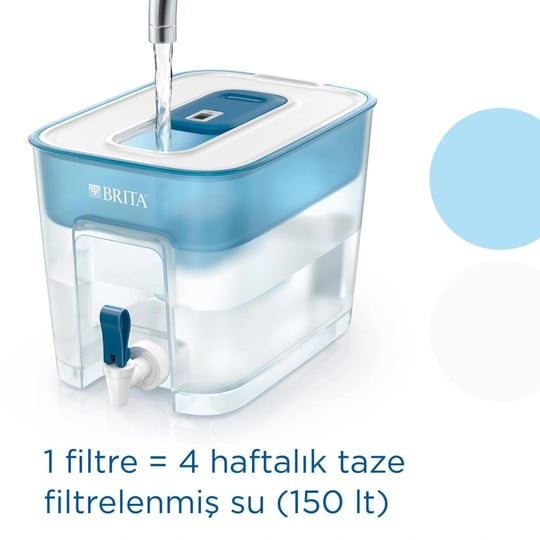 Brita BRITA Flow 3x Maxtra Pro All-In-1 Filtreli Su Arıtma Sebili – 8,2 L