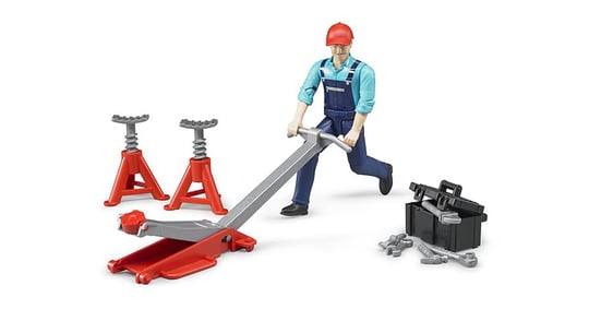 Bruder - Bworld Lastikçi & Aksesuarları Ölçekli Model