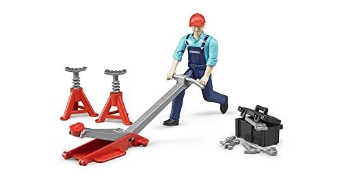 Bruder - Bworld Lastikçi & Aksesuarları Ölçekli Model