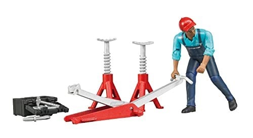 Bruder - Bworld Lastikçi & Aksesuarları Ölçekli Model
