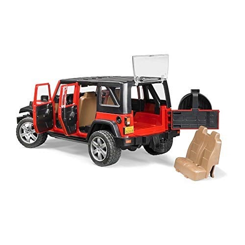 Bruder - Jeep Wrangler Unlimited Rubicon Ölçekli Model