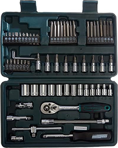Brüder Mannesmann M29165 Lokma Anahtar Seti, 65 Parça
