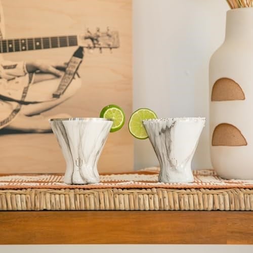 BrüMate MargTini 10 oz Martini Margarita Bardak - Vakum Yalıtımlı Paslanmaz Çelikten Yapılmıştır (Mat Siyah)