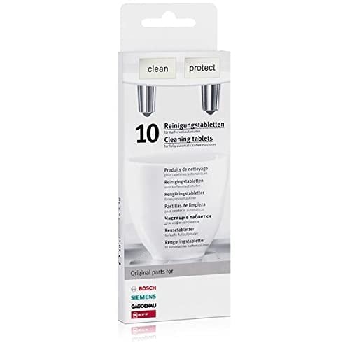 BSH 1 x Entkalkungstabletten 2 in1 00311819 + 1 x Reinigungstabletten 311769 Bosch Siemens Neff GA