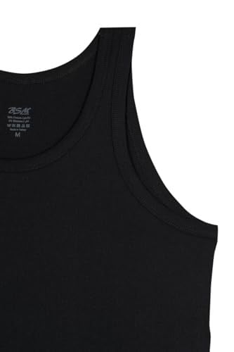 Bsm Erkek Kaşkorse 2 li Atlet 11373 Siyah 3XL
