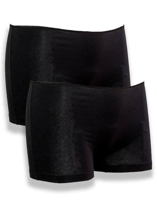 Bsm Kadın 6 lı Paket Modal Boxer Külot 44744 Siyah XXL