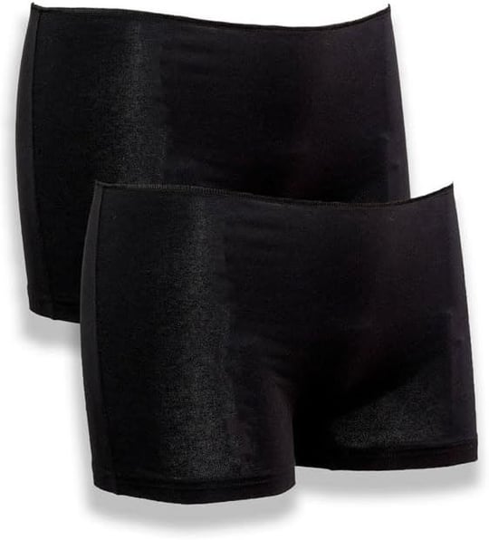 Bsm Kadın 6 lı Paket Modal Boxer Külot 44744 Siyah XXL