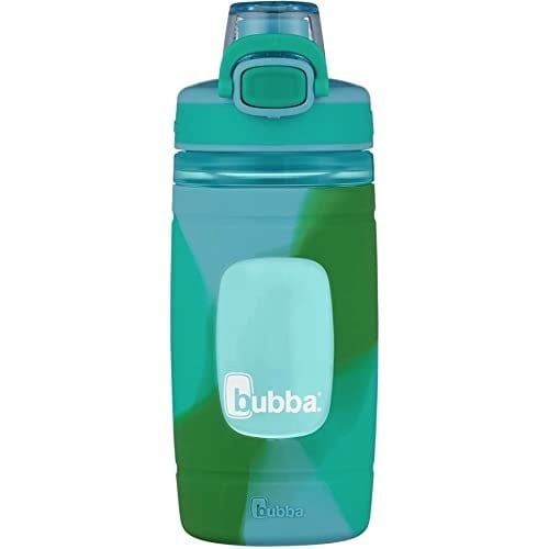 bubba Flo Çocuk Su Şişesi, 473 ml, Taş Şekerleme ve Kivi Renkli Deterjanlı Kristal Kıymetli