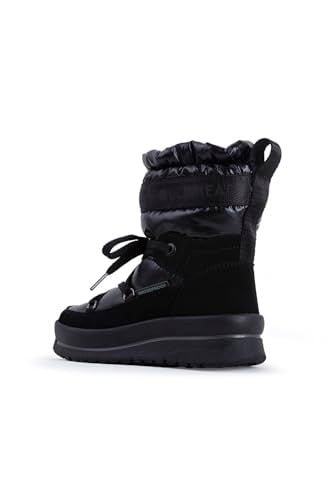 BUCKHEAD-Buck1135 Coi Waterproof Kar Siyah Kız Çocuk Bot