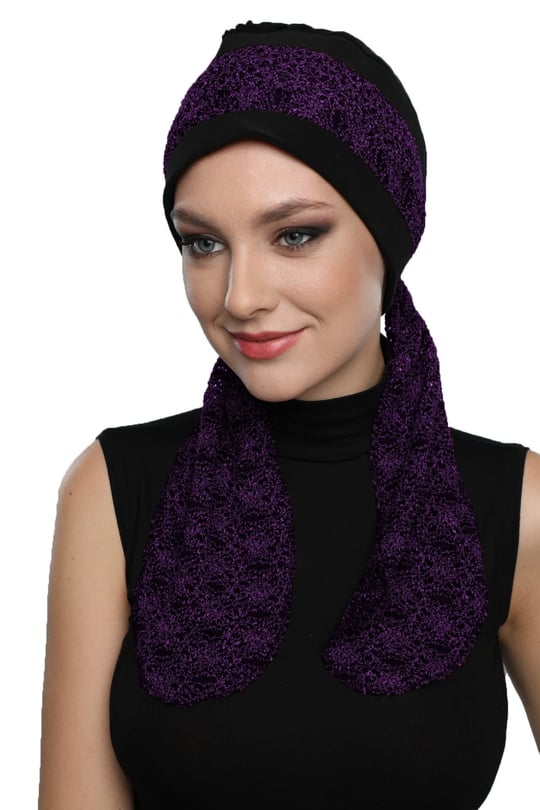 BUKLET BANDANA BAĞLAMALI HAZIR TÜRBAN TESETTÜR BONE