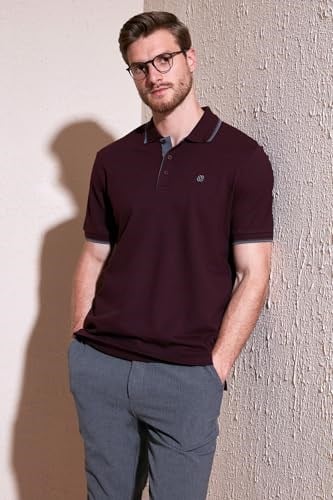 Buratti% 100 Pamuk Düğmeli Regular Fit Polo Yaka T Shirt Erkek POLO YAKA T SHİRT 5902118