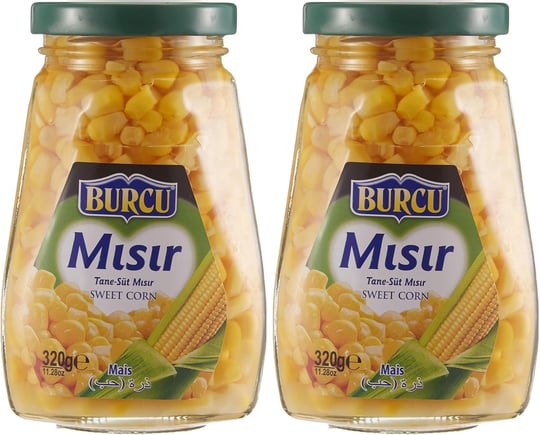 Burcu Gıda 320 Gr Mısır Haslama Cam