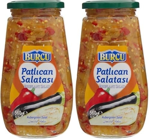 Burcu Gıda 560 Gr Patlıcan Salatası 2li paket