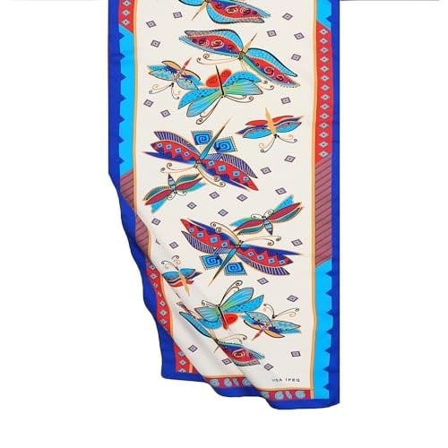 BURSA İPEQ Hijab Shawl for Women | 12 - 51 Silk Like Seasonal Long Scarf | Patterned Hair Scarves Islamic Turban