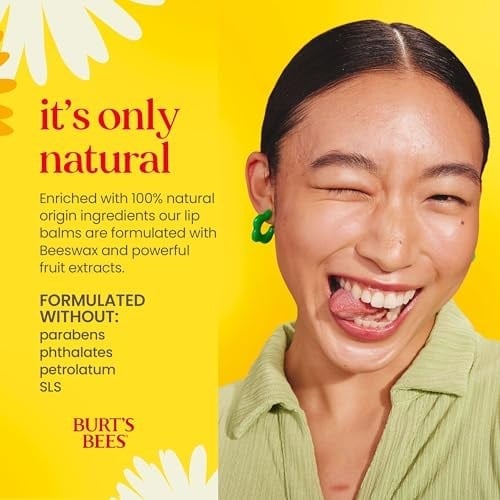 Burts Bees Dudak Balsamı İkili Paket, 0.15 oz
