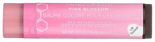 Burts Bees Renkli Dudak Balsamı Pembe Çiçek, Shea Yağı ile Nemlendirici Dudak Tonu, %100 Doğal Kökenli, 4.25g (Ambalaj Değişebilir)