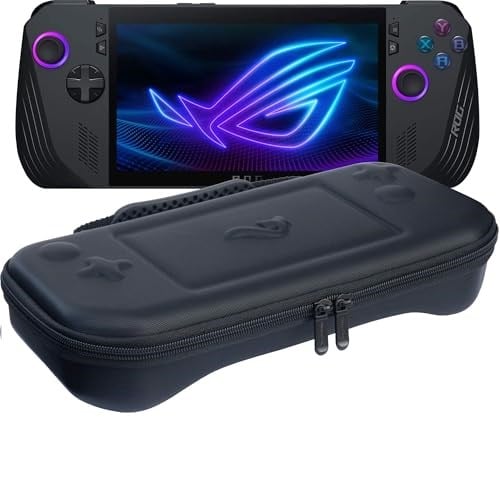 ButterFox ASUS Rog Ally X için İnce Taşıma Çantası - Siyah/Mor