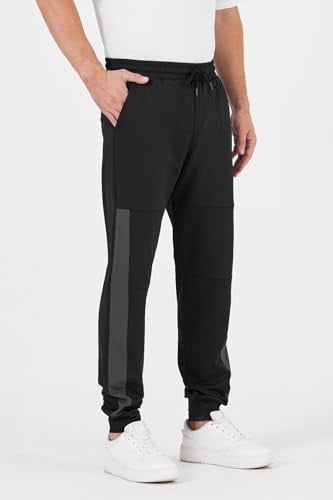 BY COMEOR Erkek Standart Fit Normal Kesim Paça Ribanalı Cepli Rahat Jogger Eşofman Altı