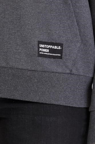 BY COMEOR Kadın Basic Kapüşonlu Regular Fit Rahat Sweatshirt
