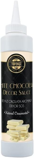 By Tüfekçi Beyaz Çikolata Dekor Sos 750 Gr