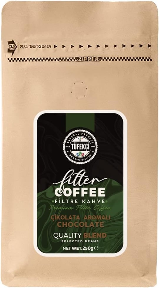 By Tüfekçi Çikolatalı Filtre Kahve 250 Gr