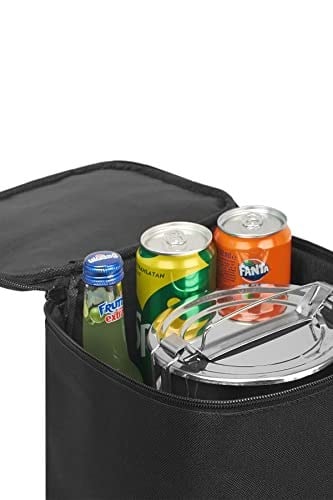 BYENS 8 Litre Termos Çanta Yemek Taşıma Çantası Termo Termal Sıcak ve Soğuk Tutan Piknik Buzluk Çantalar Termal Beslenme Piknik Çantası