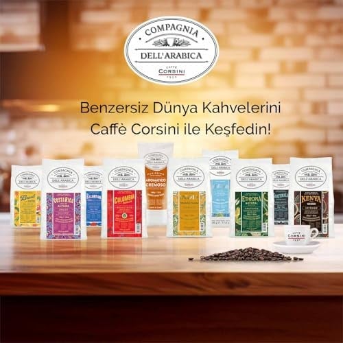 CAFFÈ CORSINI 1950 Kosta Rika Altura%100 Arabica Çekirdek Kahve 250GR