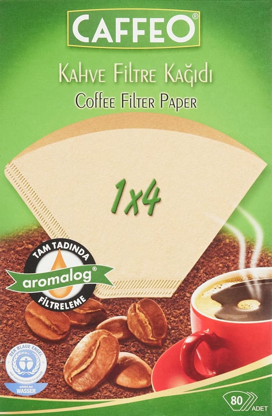 Caffeo 1x4 80li Filtre Kahve Kağıdı