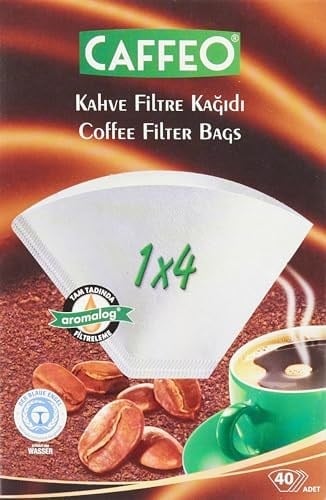 Caffeo 1x4/40 Kahve Filtresi, Siyah
