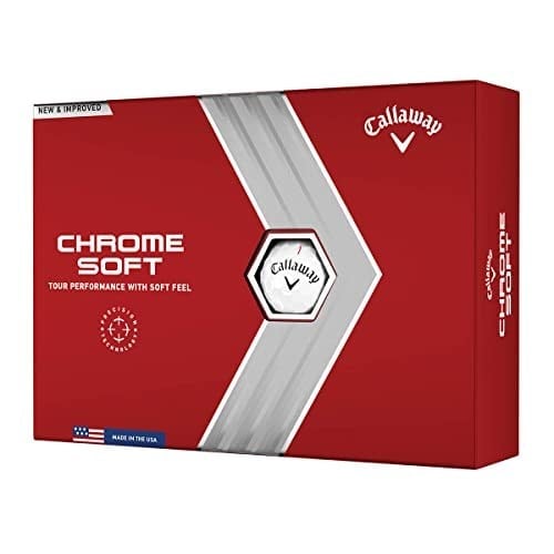 Callaway Golf 2022 Golfbälle, Chrom, weich