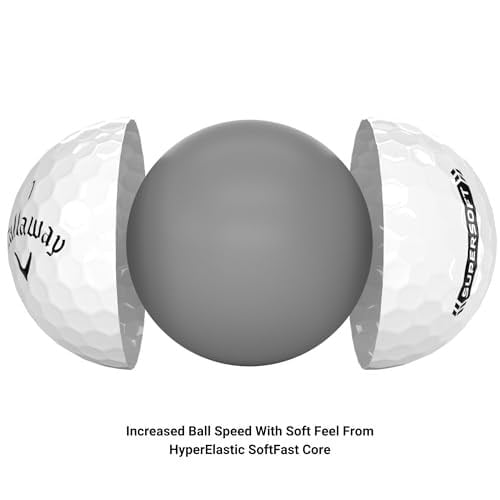 Callaway Golf Supersoft Golf Topları (2023)