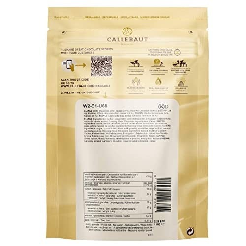 Callebaut Beyaz Çikolata Callets 1kg