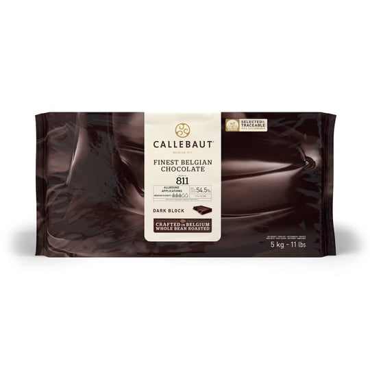 Callebaut Bitter 811 Blok Çikolata (5 Kg)