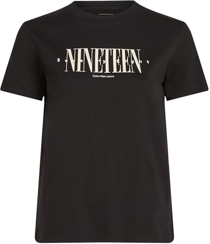 Calvin Klein 19 GRAPHIC REG TEE Tişört Kadın
