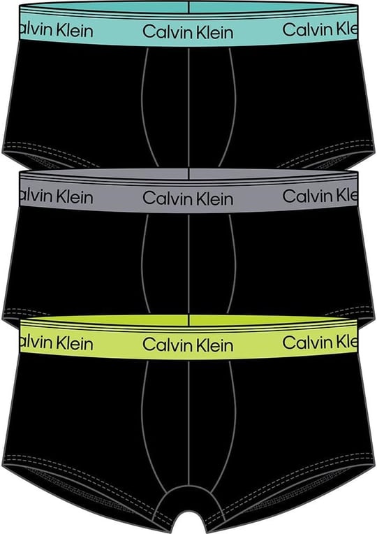 Calvin Klein 3lü Paket Low Rise Trunk Boxer, 000NB3074A