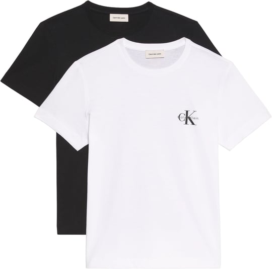 Calvin Klein A- Logo CN 2 Pack Tee T-shirt Kadın