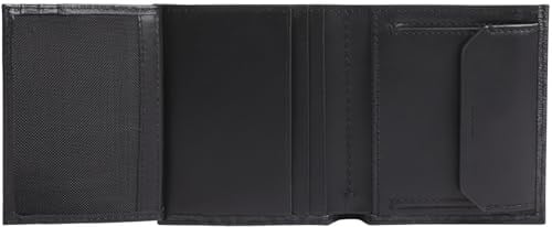 Calvin Klein CK MUST MONO COMP TRIFOLD W COIN Erkek Cüzdan, Siyah, Tek Beden