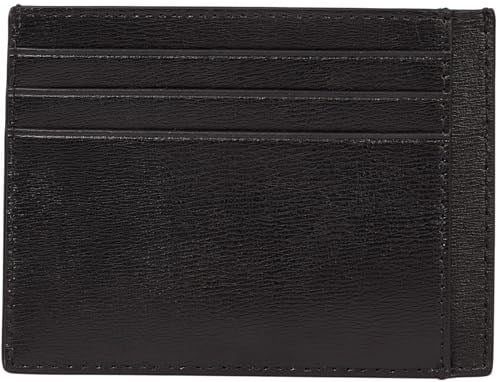 Calvin Klein CLEAN ESNTL ID CARDHOLDER Erkek Cüzdan, Siyah, Tek Beden