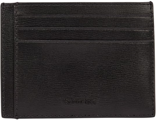 Calvin Klein CLEAN ESNTL ID CARDHOLDER Erkek Cüzdan, Siyah, Tek Beden