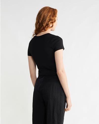 Calvin Klein CORE INSTIT LOGO SLIM FIT TEE Tişört Kadın