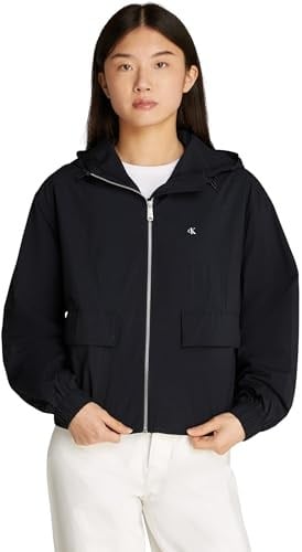 Calvin Klein COTTON NYLON WINDBREAKER JACKET Ceket Kadın