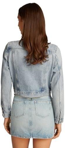 Calvin Klein CROPPED 90S DENIM JACKET Ceket Kadın
