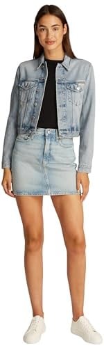 Calvin Klein CROPPED 90S DENIM JACKET Ceket Kadın