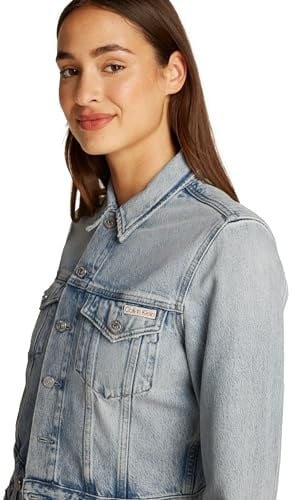 Calvin Klein CROPPED 90S DENIM JACKET Ceket Kadın