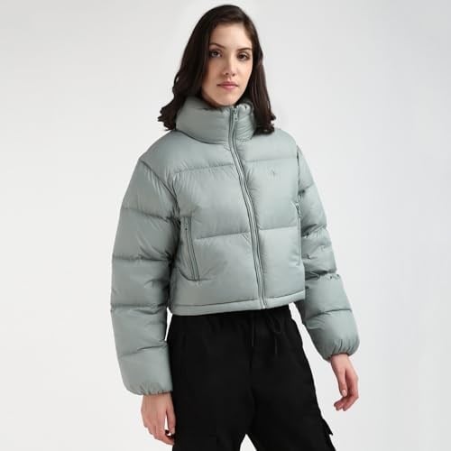 Calvin Klein DOWN CROPPED PUFFER Ceket Kadın